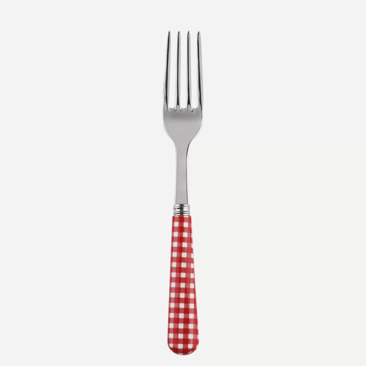 Sabre Paris Salad Fork>Gingham, Red