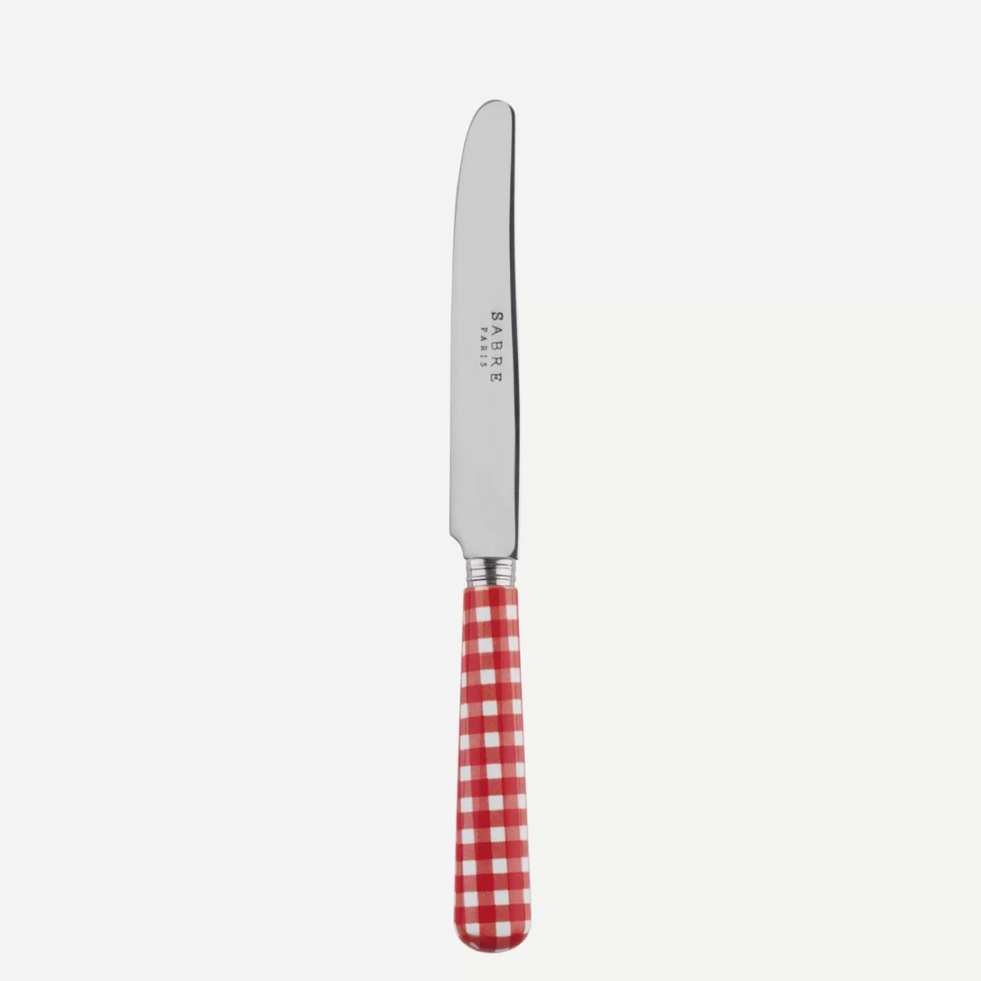 Sabre Paris Breakfast Knife>Gingham, Red