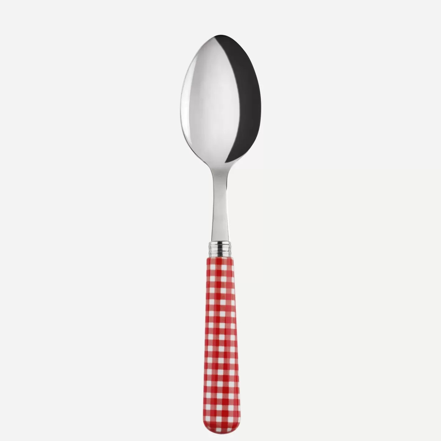 Sabre Paris Soup Spoon>Gingham, Red