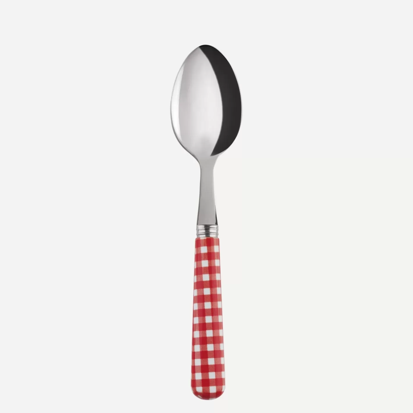 Sabre Paris Teaspoon>Gingham, Red