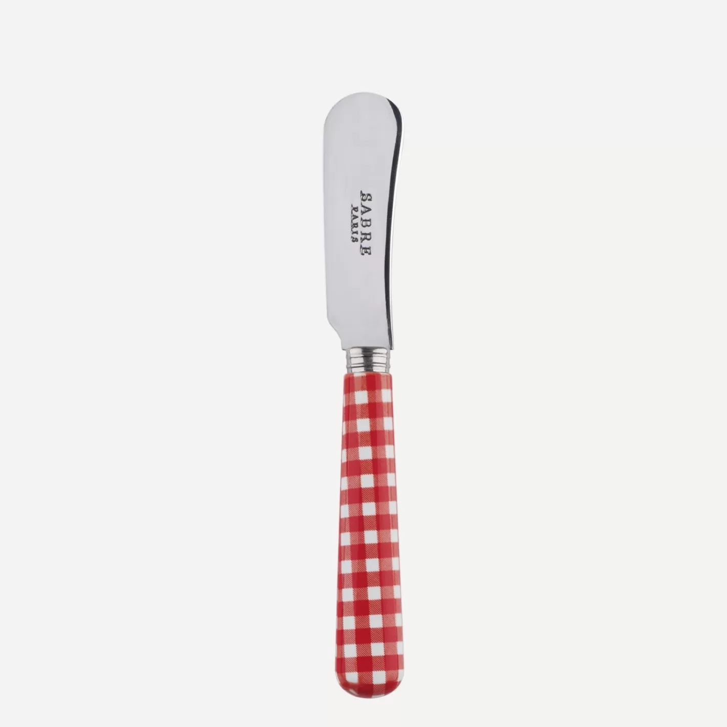 Sabre Paris Butter Spreader>Gingham, Red