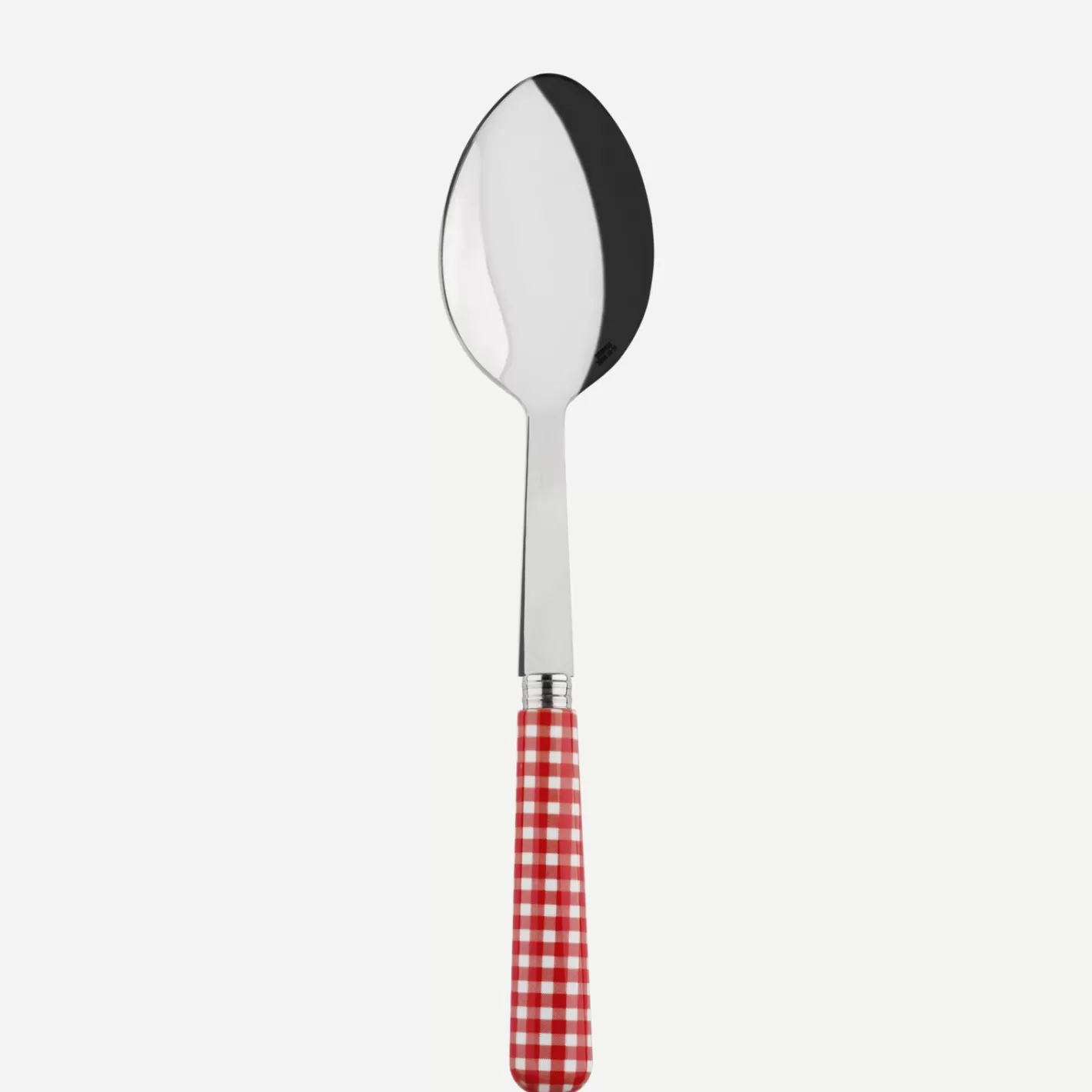 Sabre Paris Serving Spoon>Gingham, Red