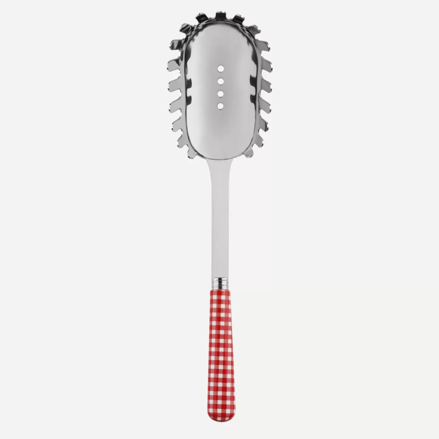 Sabre Paris Spaghetti Spoon>Gingham, Red