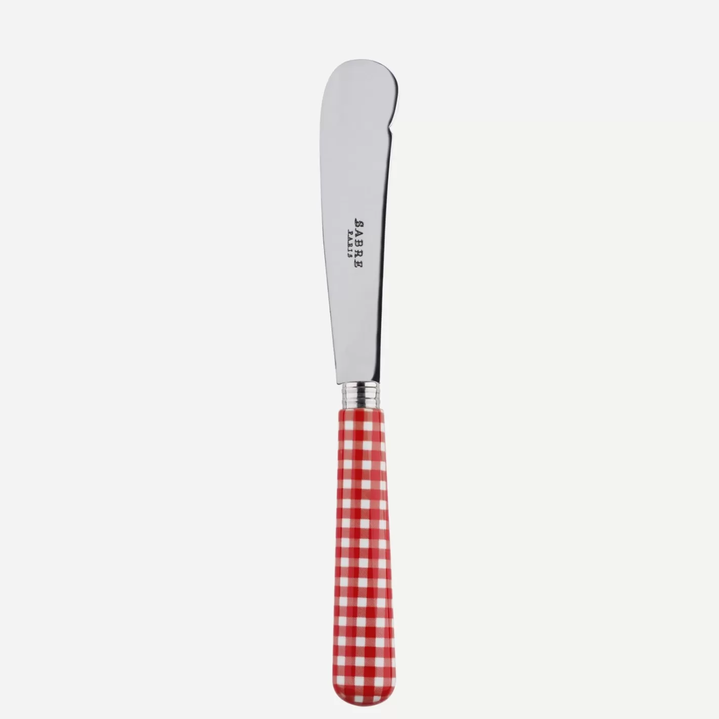 Sabre Paris Butter Knife>Gingham, Red