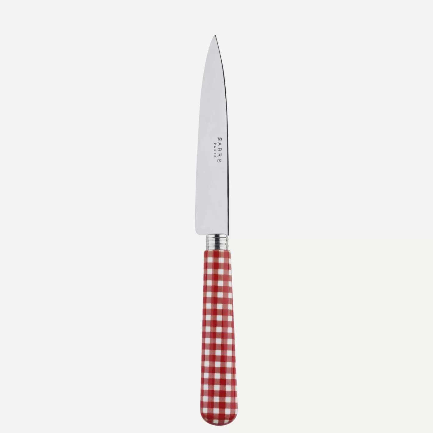 Sabre Paris Kitchen Knife>Gingham, Red