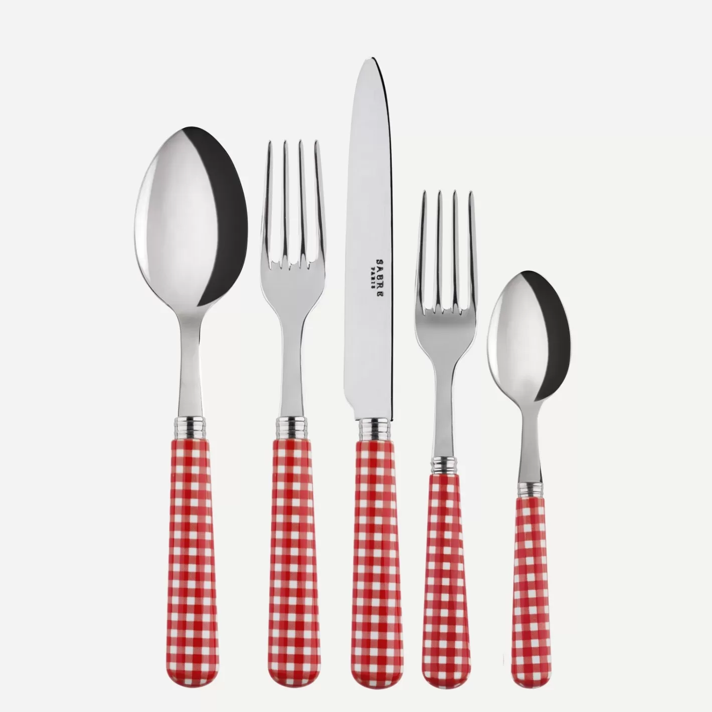 Sabre Paris Set Of 5 Pieces>Gingham, Red