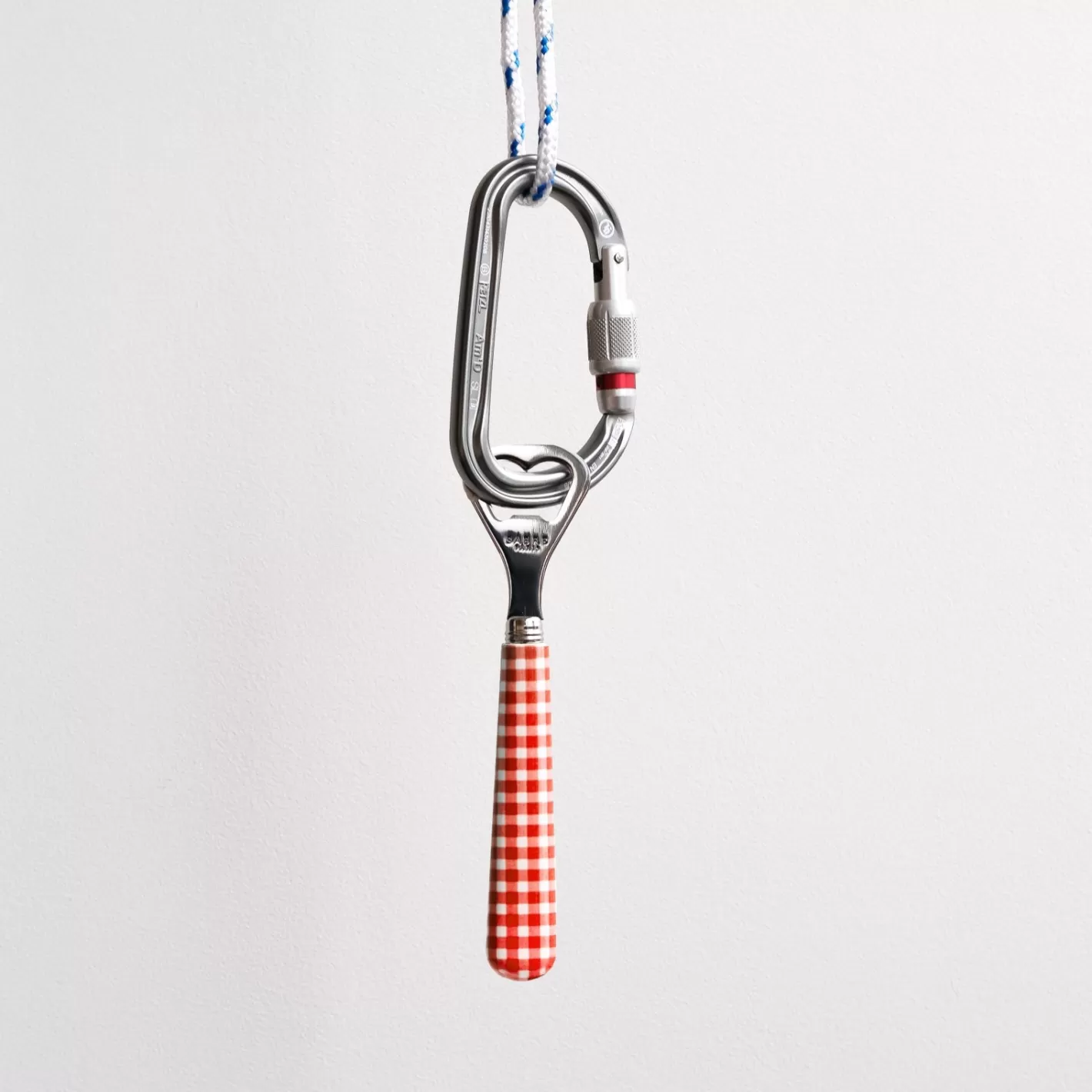 Sabre Paris Bottle Opener>Gingham, Red