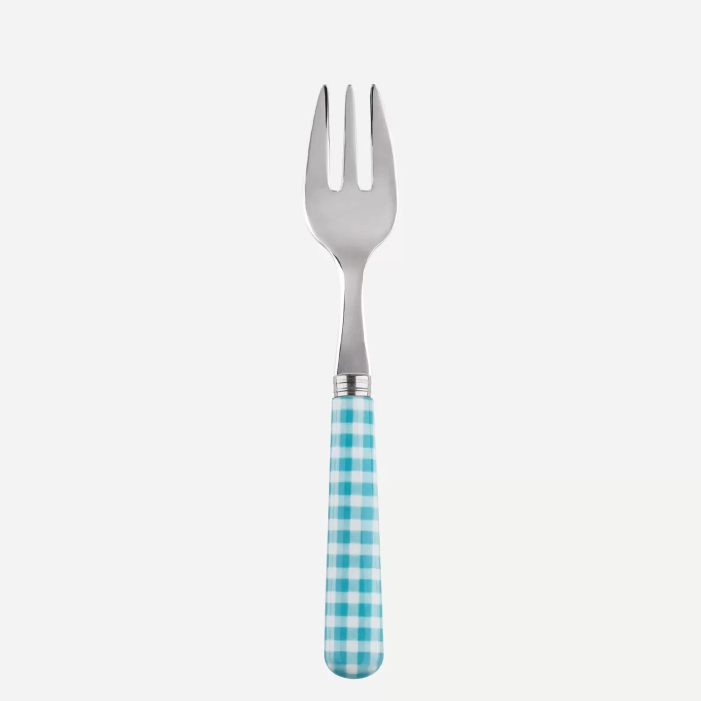 Sabre Paris Oyster Fork>Gingham, Turquoise