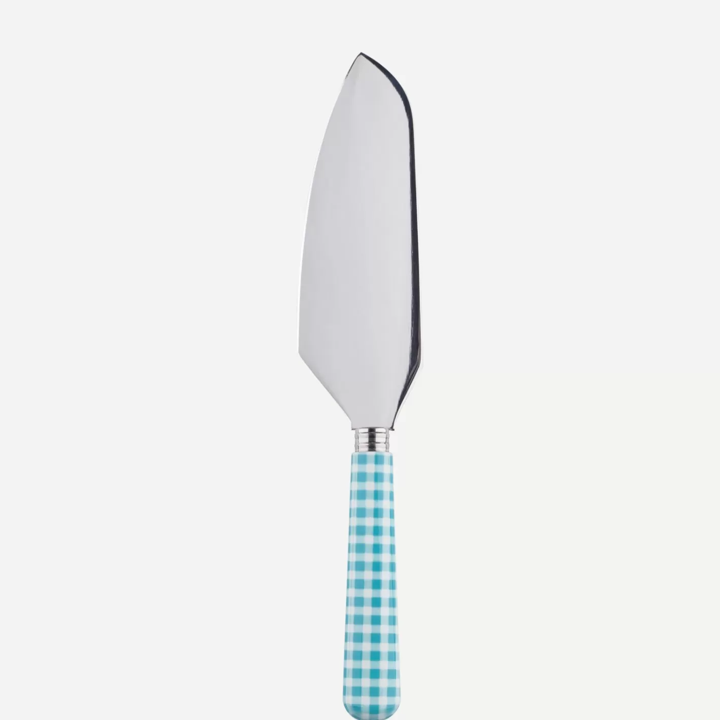 Sabre Paris Tart Slicer>Gingham, Turquoise