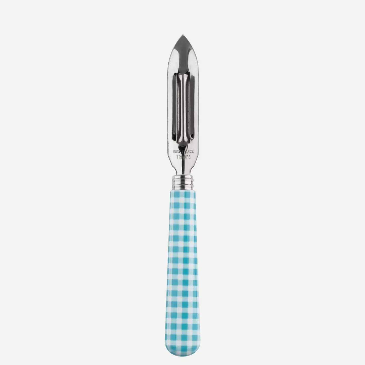 Sabre Paris Peeler>Gingham, Turquoise