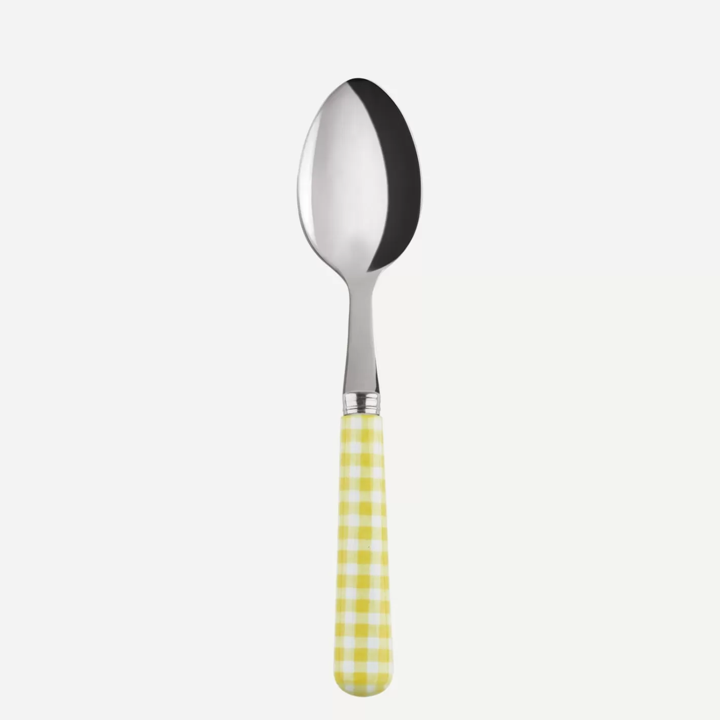 Sabre Paris Teaspoon>Gingham, Yellow