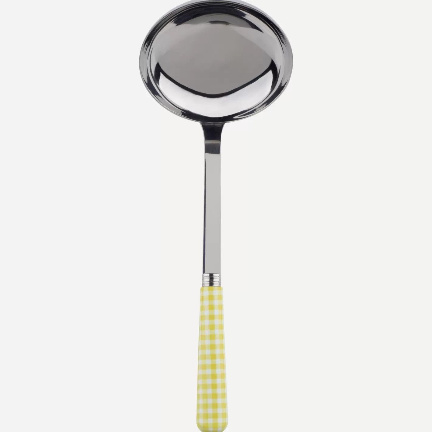 Sabre Paris Ladle>Gingham, Yellow