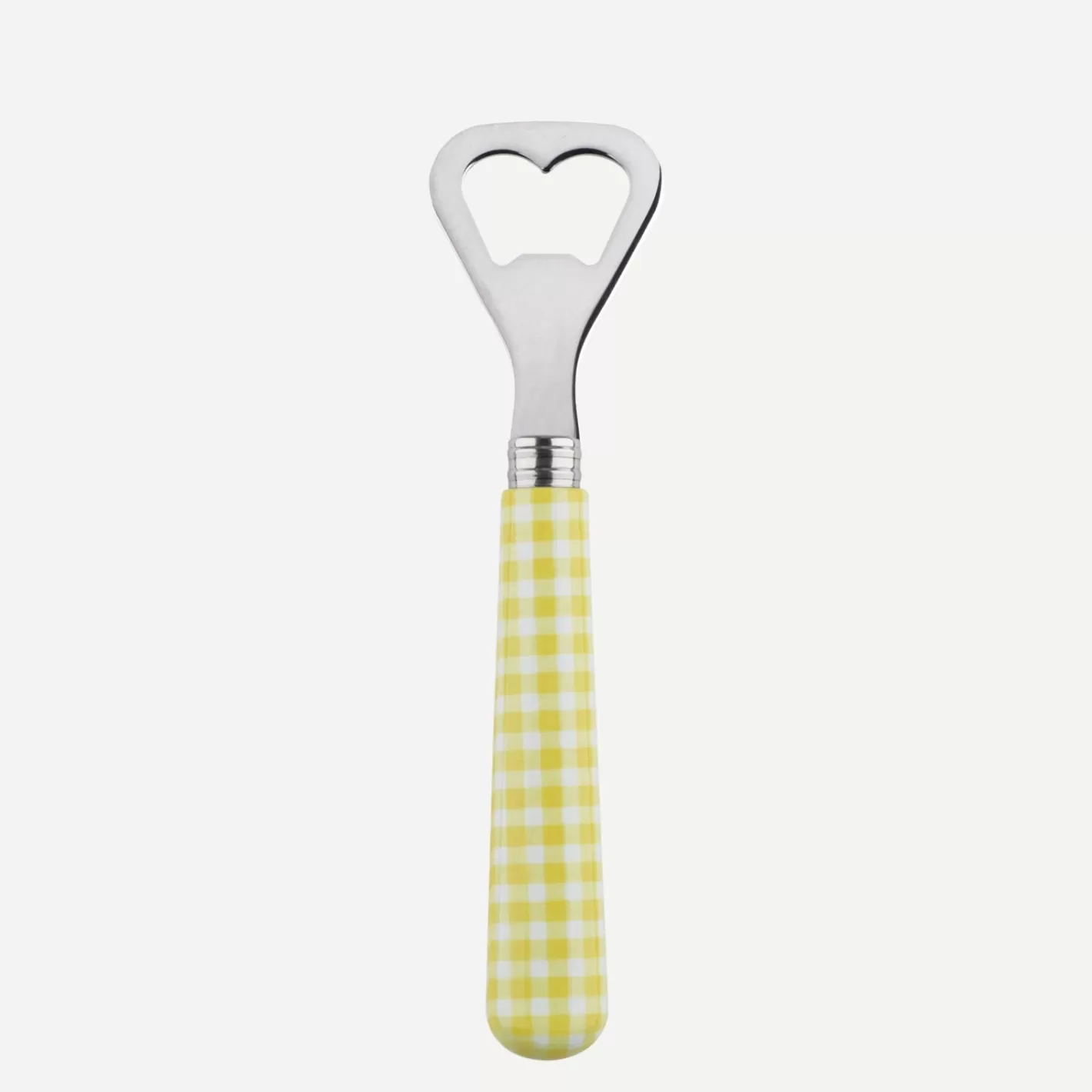 Sabre Paris Bottle Opener>Gingham, Yellow