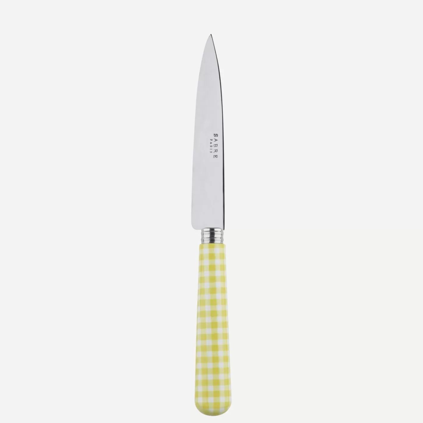 Sabre Paris Kitchen Knife>Gingham, Yellow