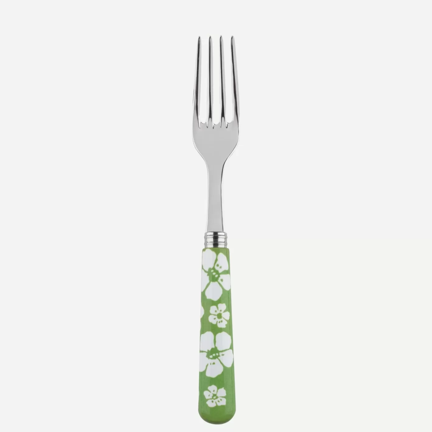 Sabre Paris Dinner Fork>Hawaiian Flower, Garden green