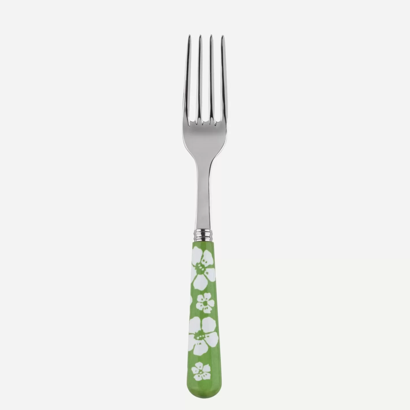 Sabre Paris Salad Fork>Hawaiian Flower, Garden green