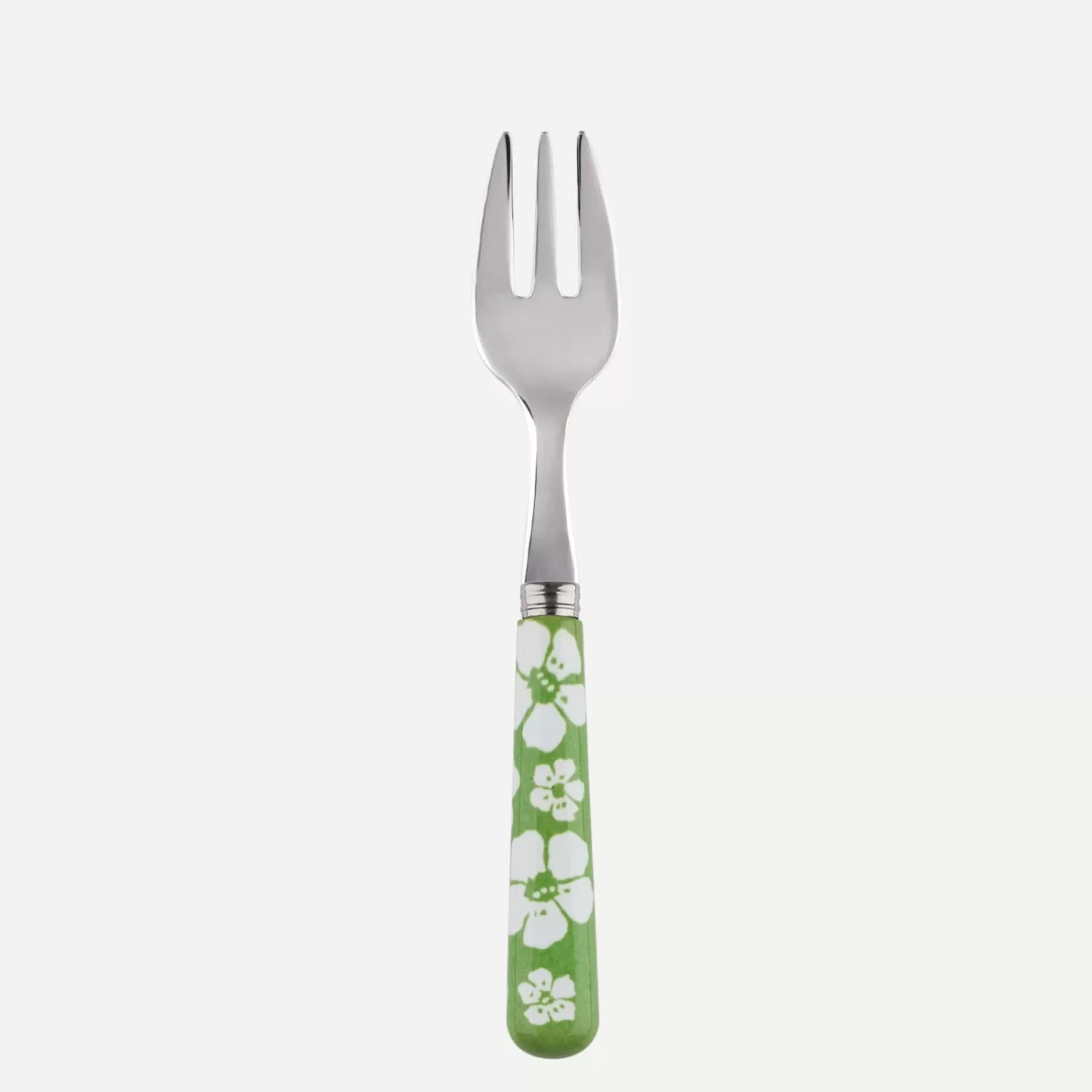 Sabre Paris Oyster Fork>Hawaiian Flower, Garden green