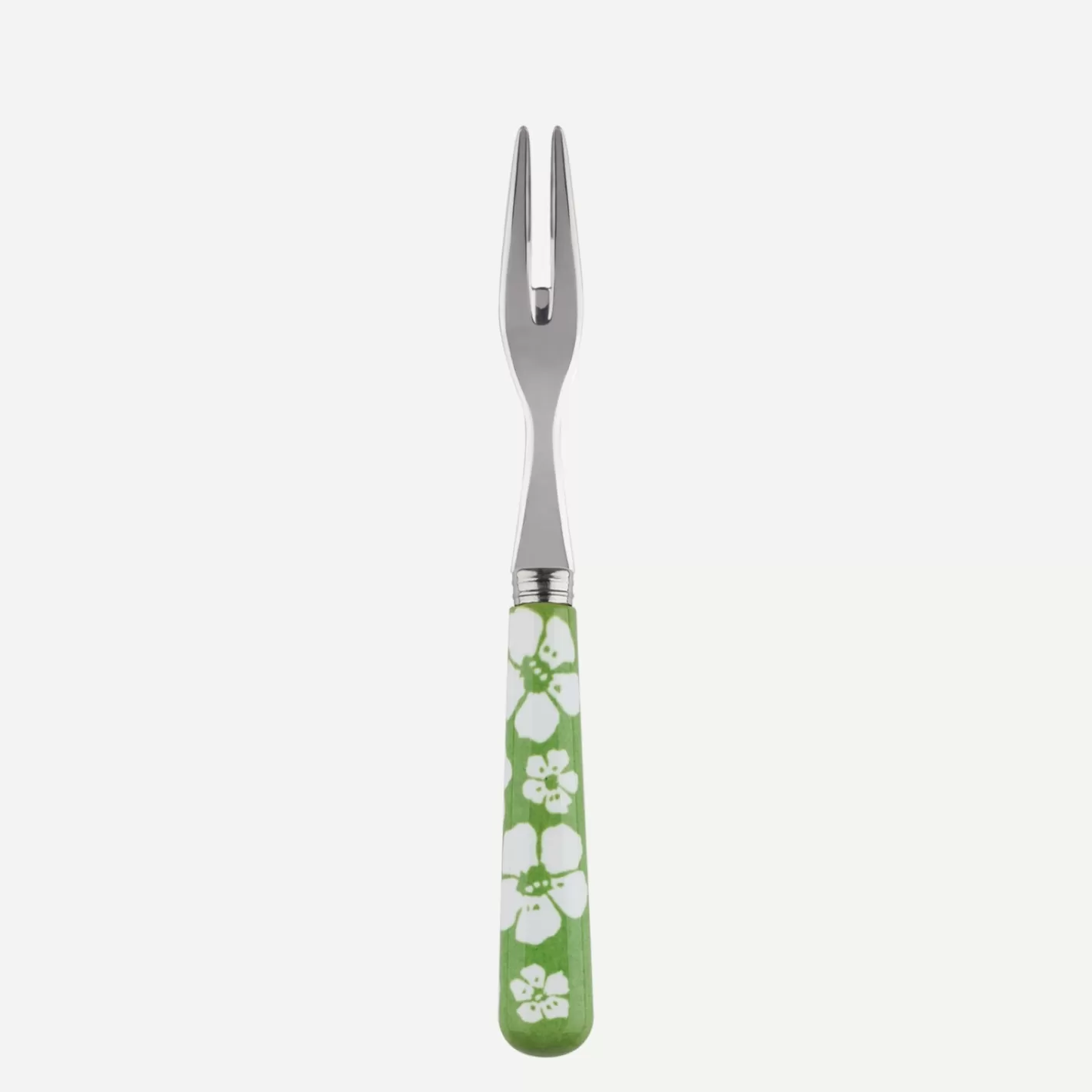 Sabre Paris Cocktail Fork>Hawaiian Flower, Garden green