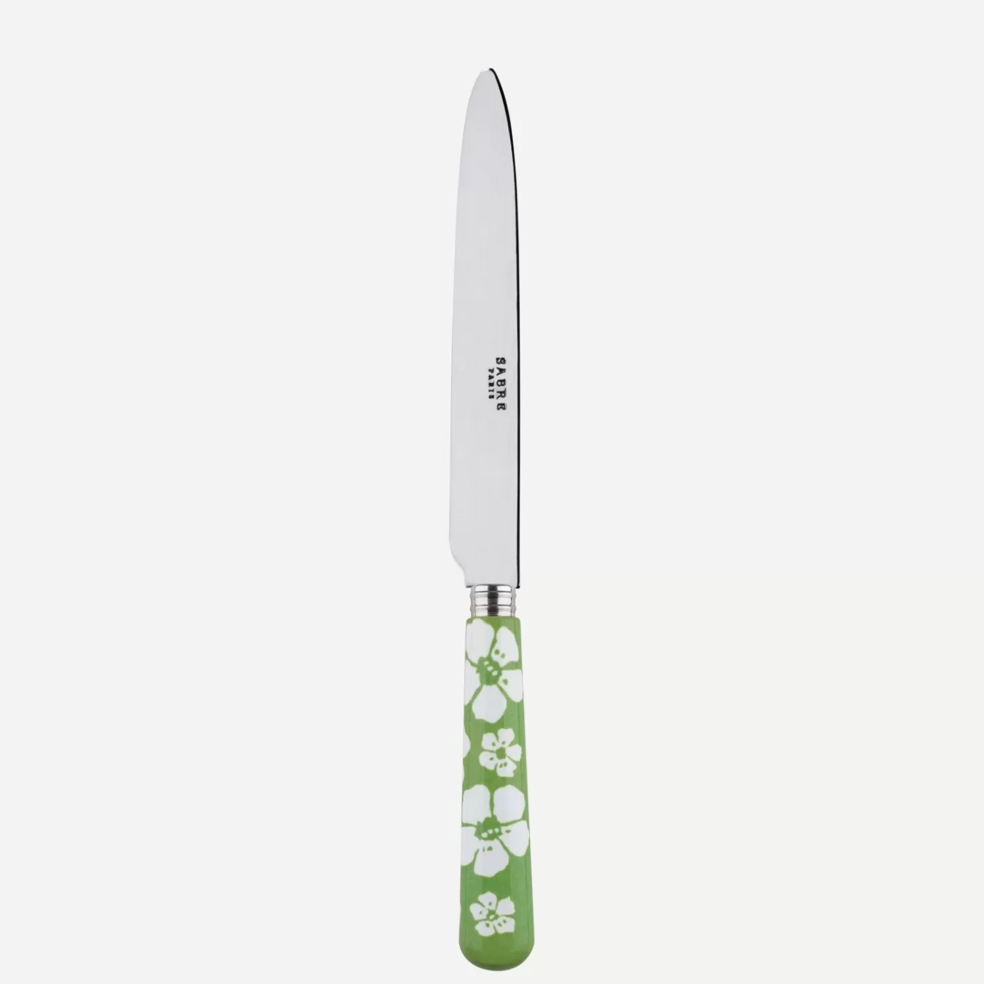 Sabre Paris Dinner Knife>Hawaiian Flower, Garden green