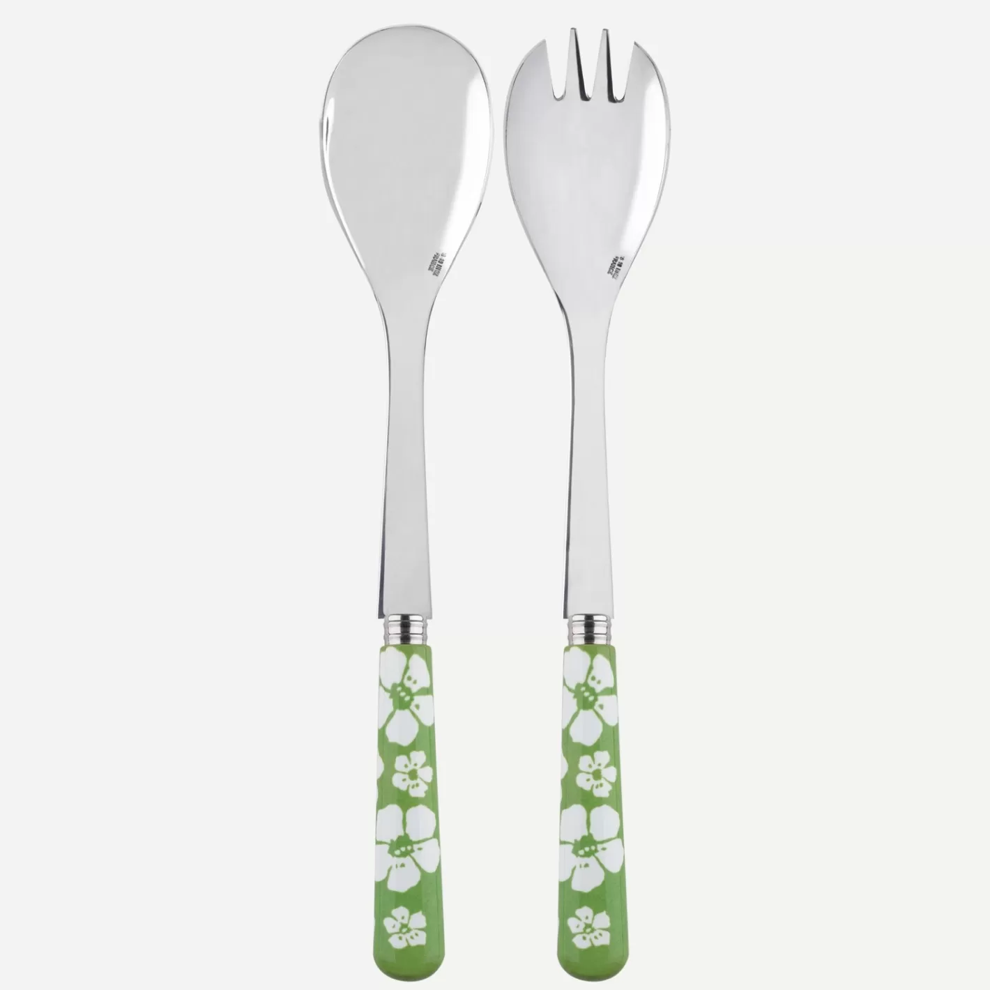 Sabre Paris Salad Set>Hawaiian Flower, Garden green