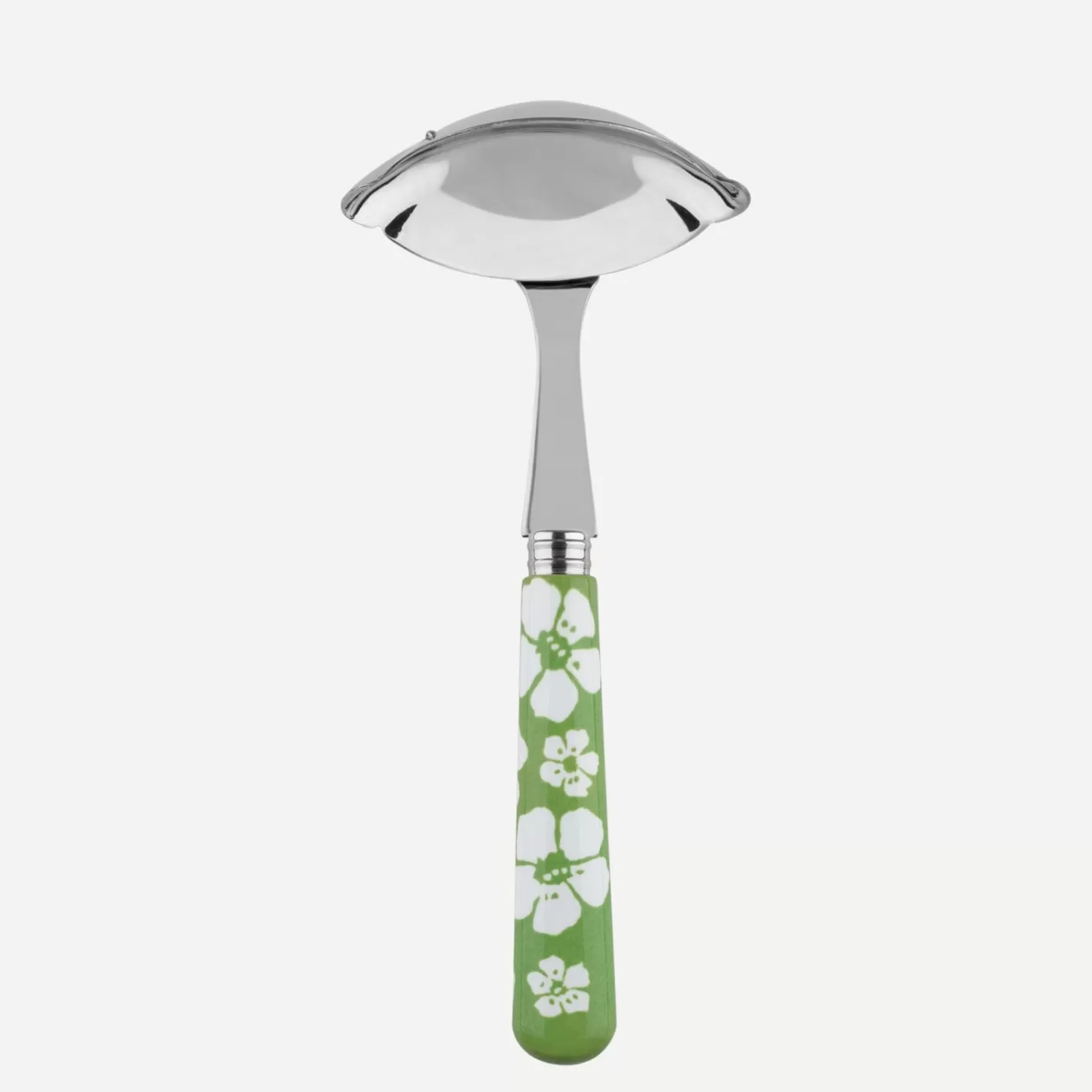 Sabre Paris Gravy Ladle>Hawaiian Flower, Garden green