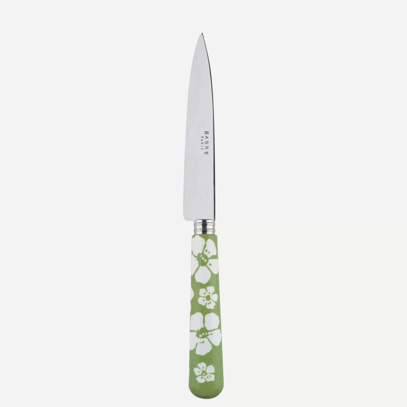 Sabre Paris Kitchen Knife>Hawaiian Flower, Garden green