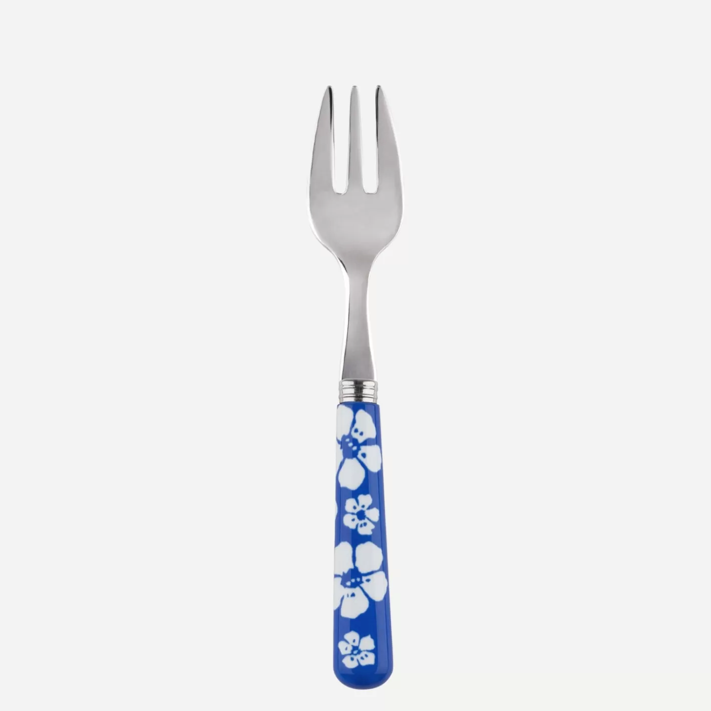 Sabre Paris Oyster Fork>Hawaiian Flower, Lapis blue