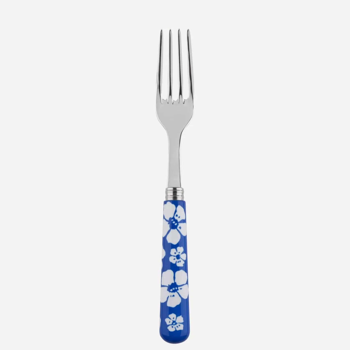 Sabre Paris Dinner Fork>Hawaiian Flower, Lapis blue