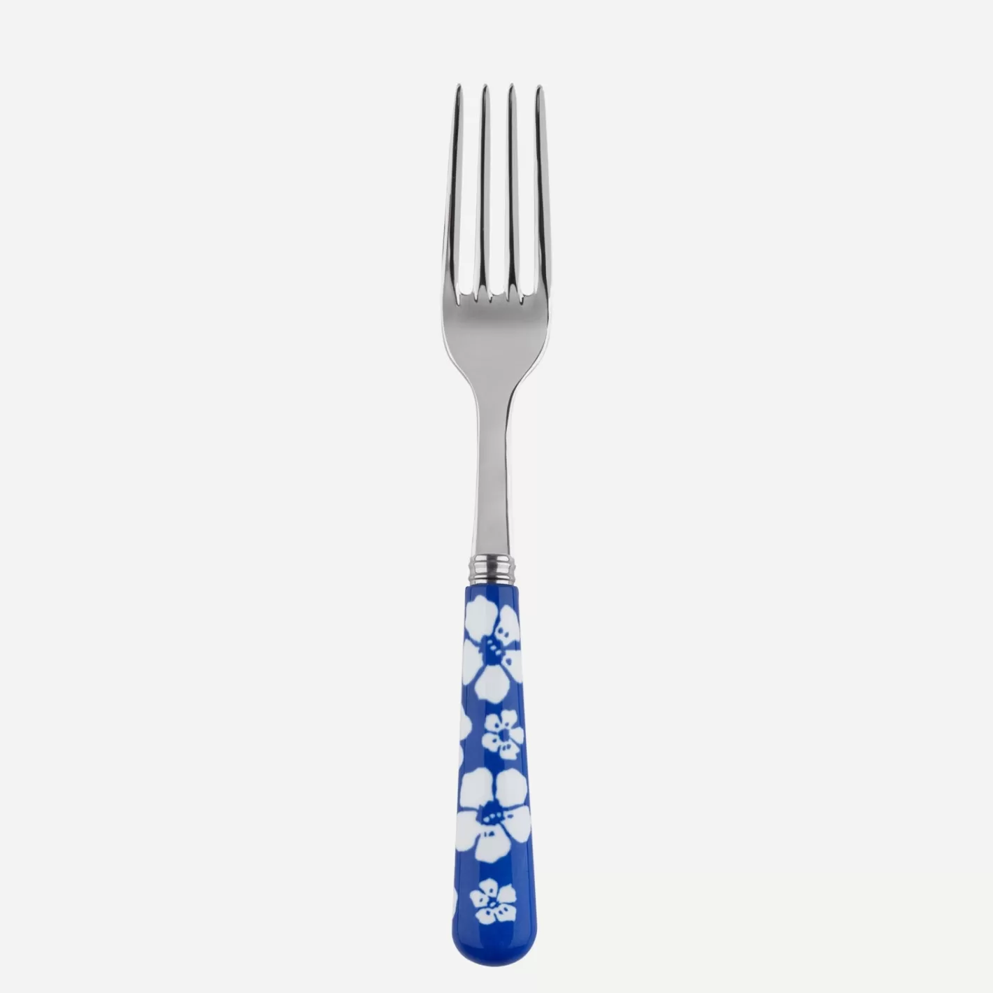 Sabre Paris Salad Fork>Hawaiian Flower, Lapis blue