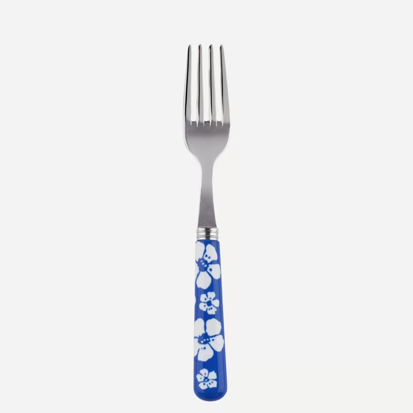 Sabre Paris Small Fork>Hawaiian Flower, Lapis blue