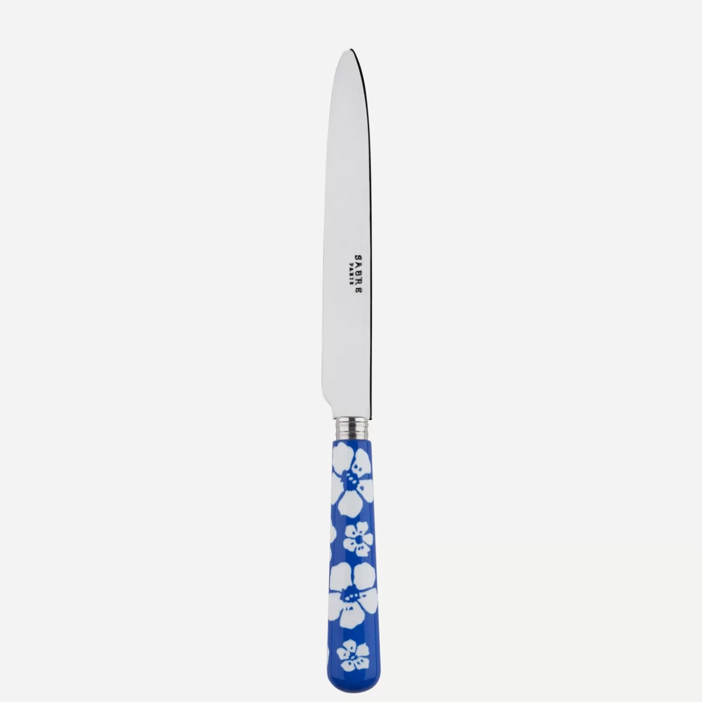 Sabre Paris Dinner Knife>Hawaiian Flower, Lapis blue