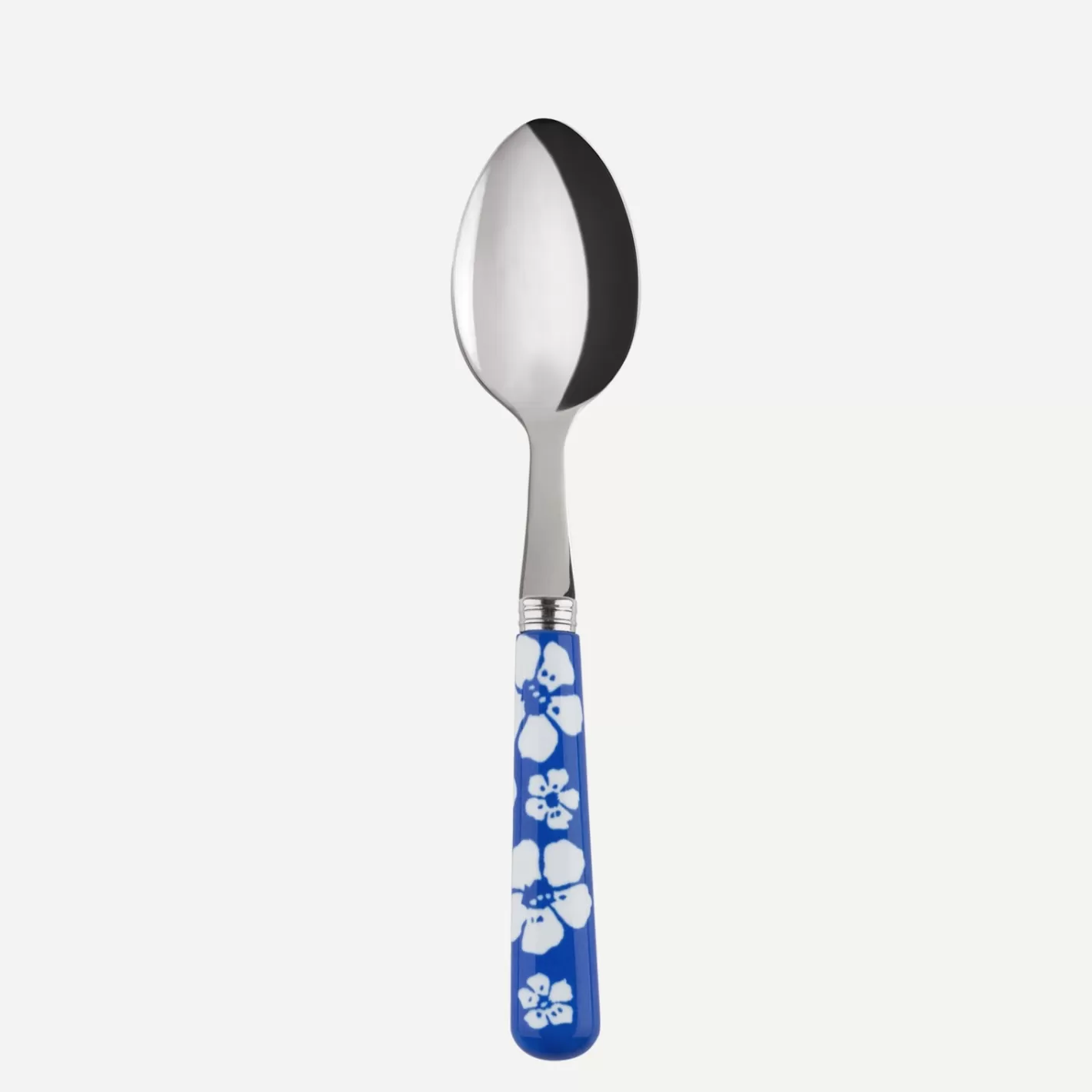 Sabre Paris Teaspoon>Hawaiian Flower, Lapis blue