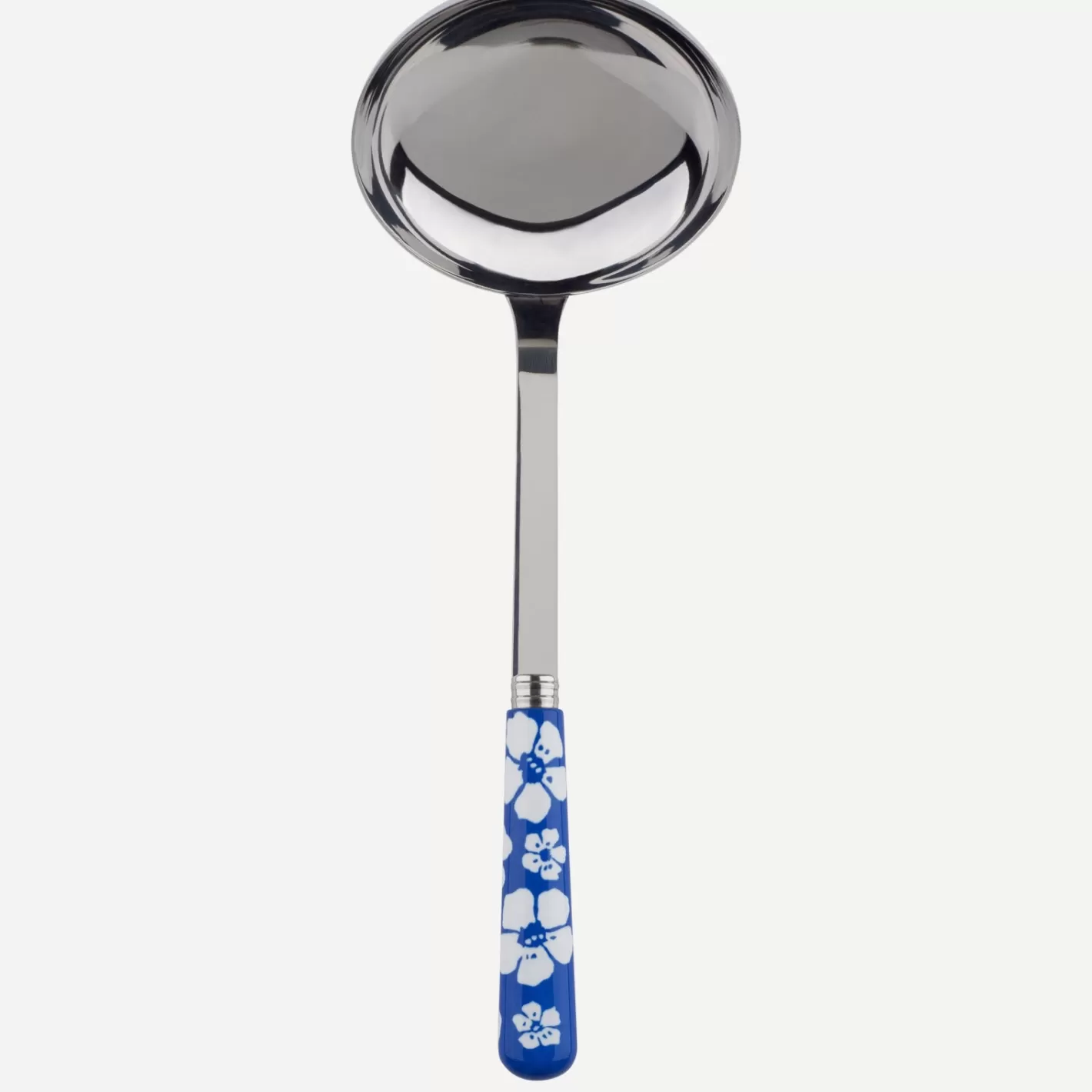 Sabre Paris Ladle>Hawaiian Flower, Lapis blue