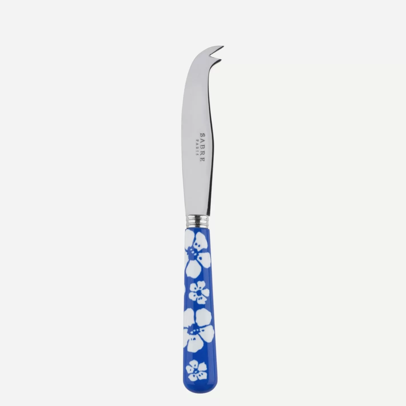 Sabre Paris Cheese Knife>Hawaiian Flower, Lapis blue