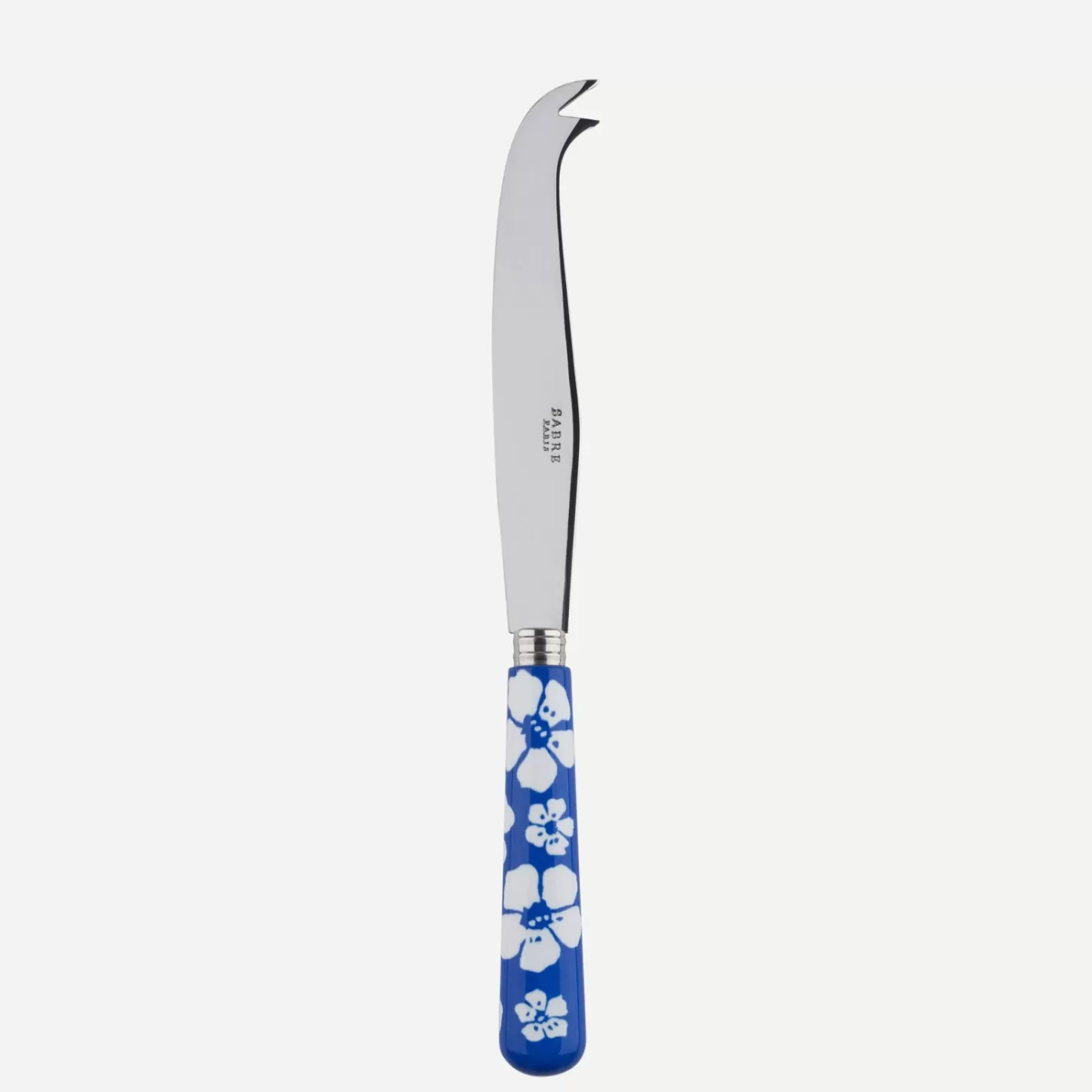 Sabre Paris Cheese Knife>Hawaiian Flower, Lapis blue