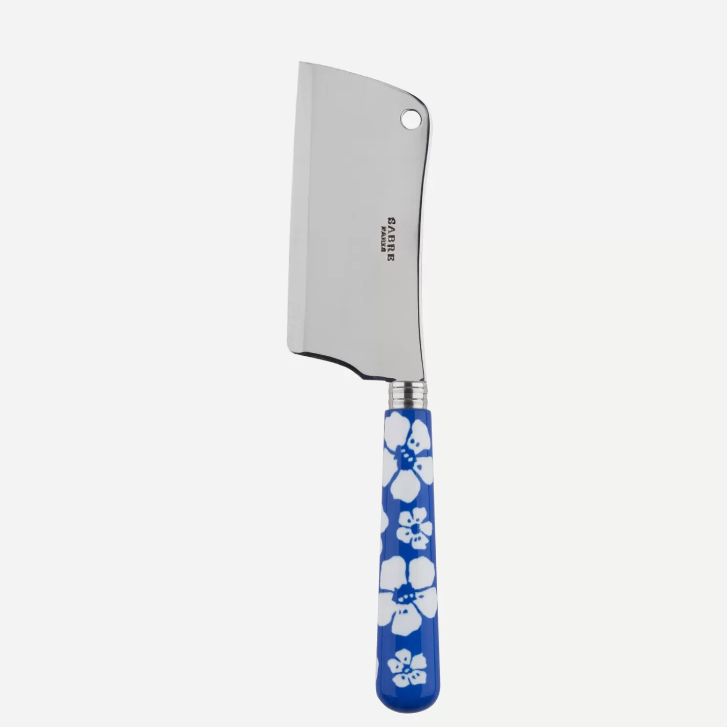 Sabre Paris Cheese Cleaver>Hawaiian Flower, Lapis blue