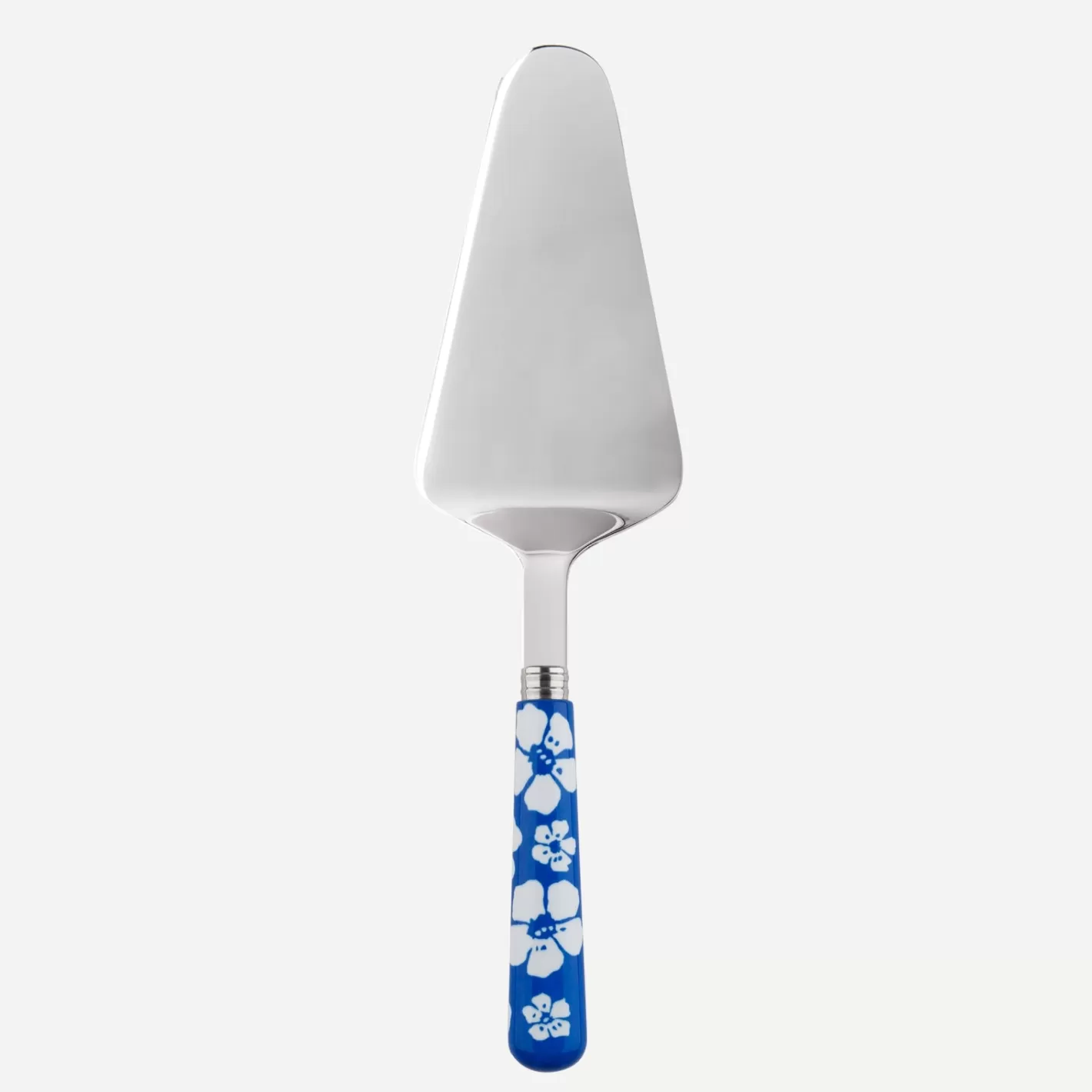 Sabre Paris Tart Server>Hawaiian Flower, Lapis blue