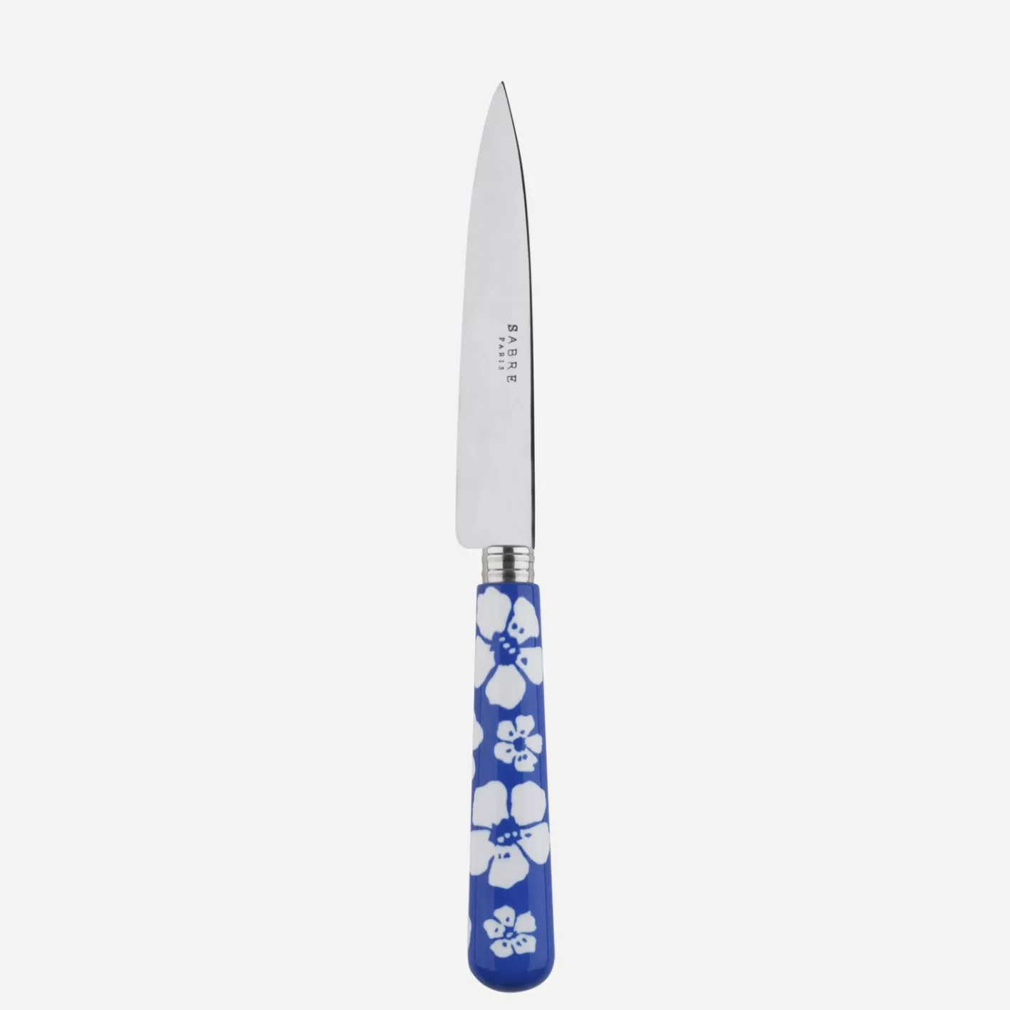 Sabre Paris Kitchen Knife>Hawaiian Flower, Lapis blue