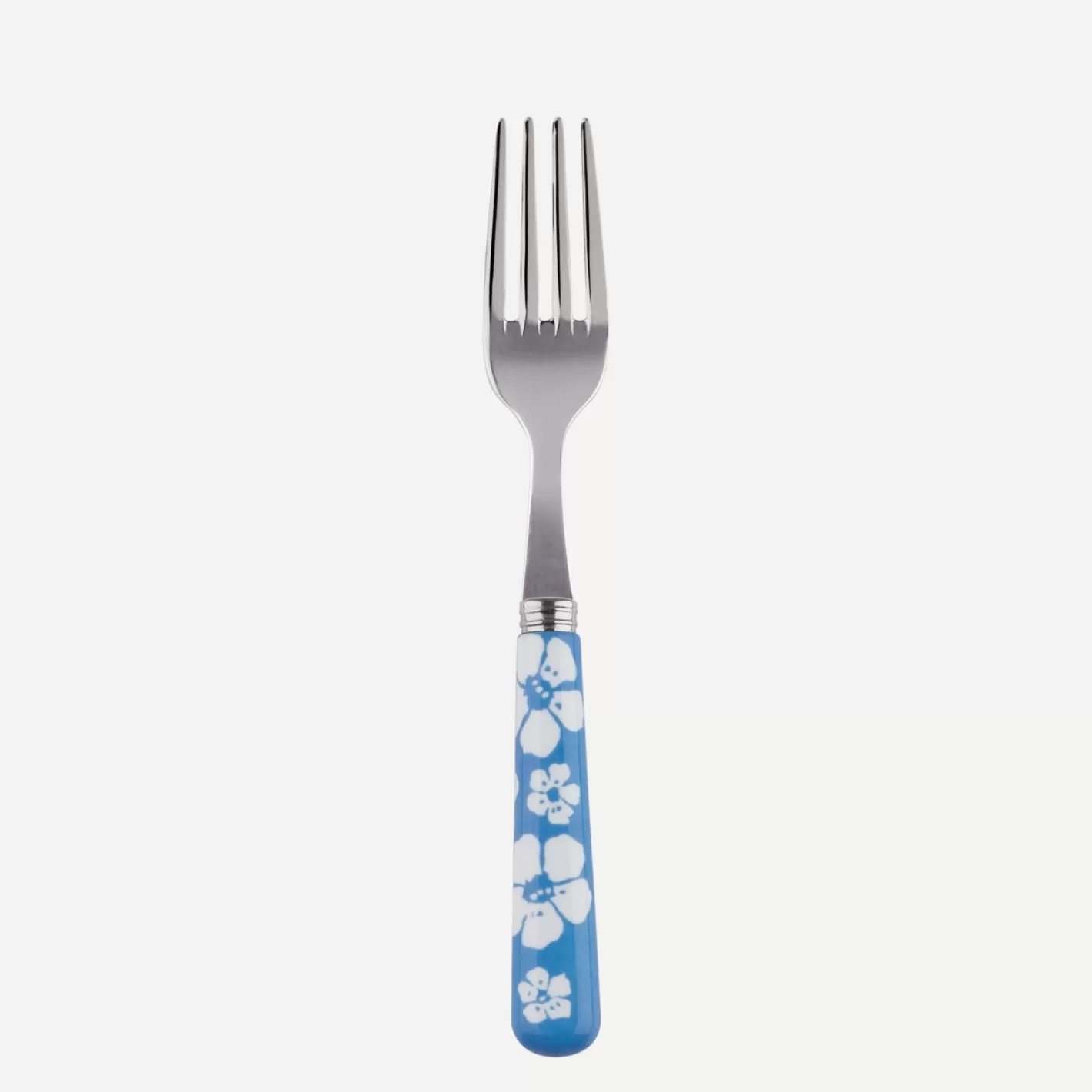 Sabre Paris Small Fork>Hawaiian Flower, Light blue