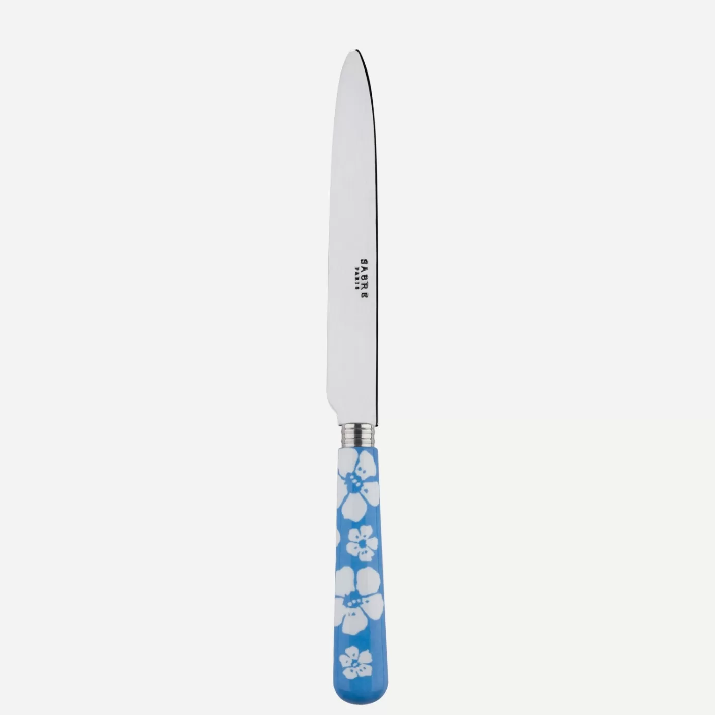 Sabre Paris Dinner Knife>Hawaiian Flower, Light blue