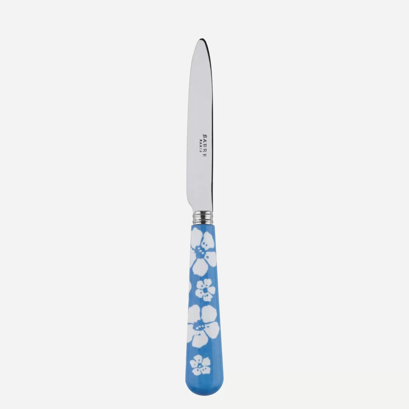 Sabre Paris Dessert Knife>Hawaiian Flower, Light blue