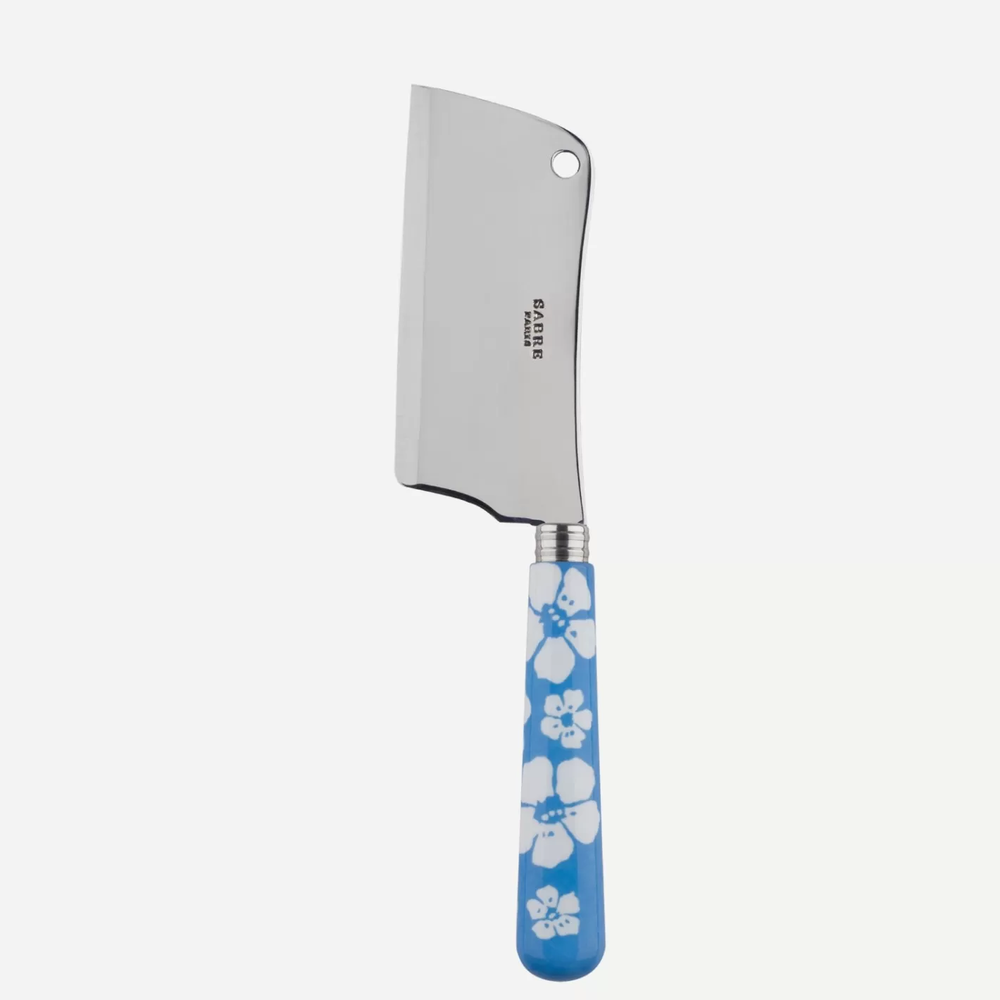 Sabre Paris Cheese Cleaver>Hawaiian Flower, Light blue