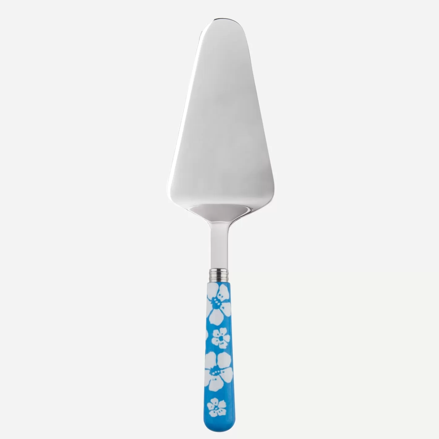 Sabre Paris Tart Server>Hawaiian Flower, Light blue