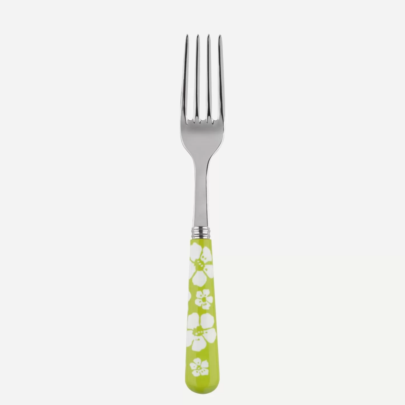 Sabre Paris Salad Fork>Hawaiian Flower, Lime