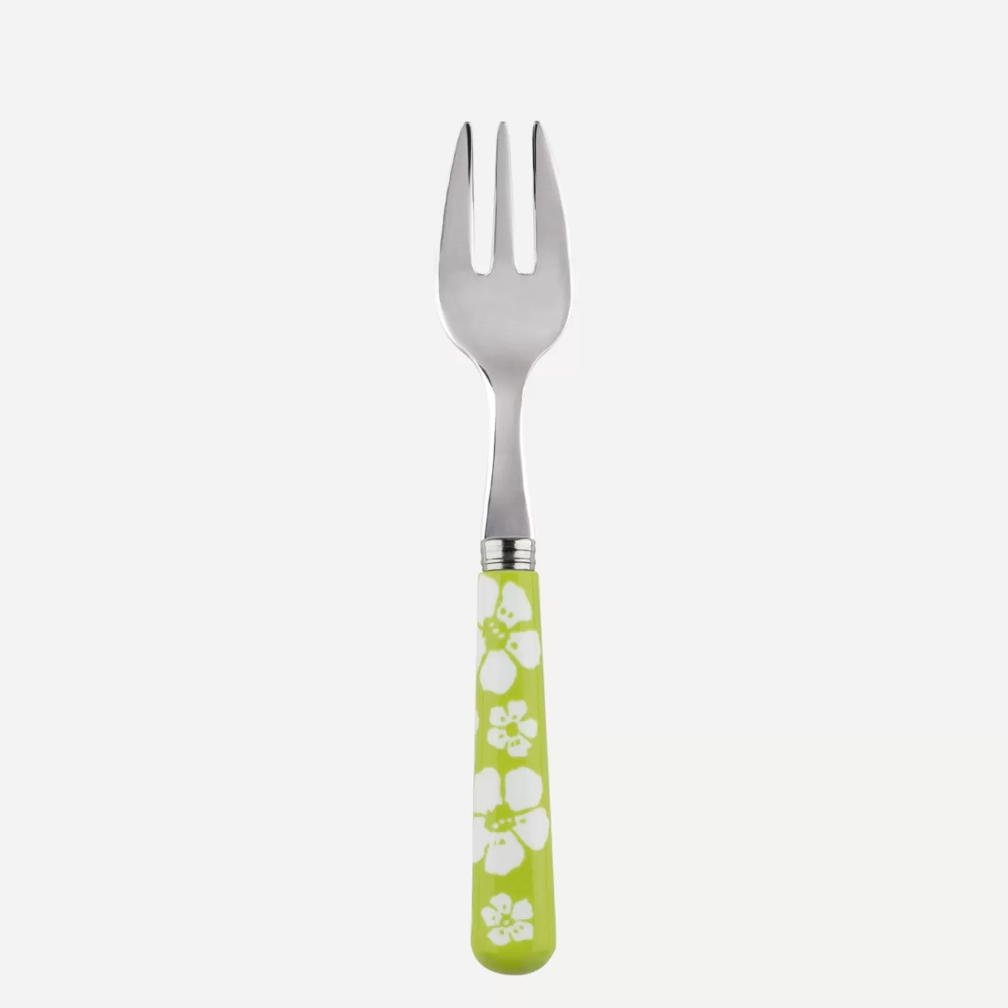 Sabre Paris Oyster Fork>Hawaiian Flower, Lime