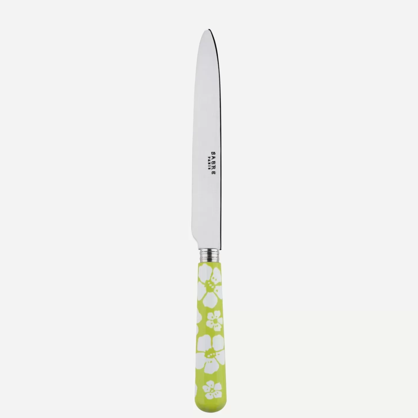 Sabre Paris Dinner Knife>Hawaiian Flower, Lime