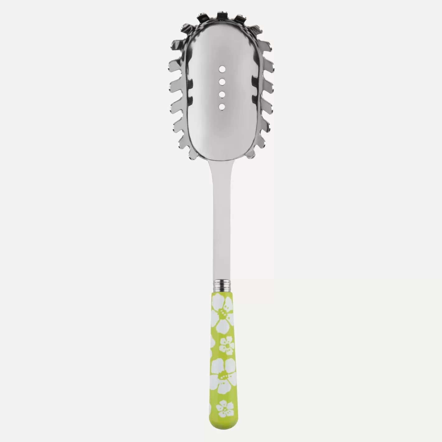 Sabre Paris Spaghetti Spoon>Hawaiian Flower, Lime