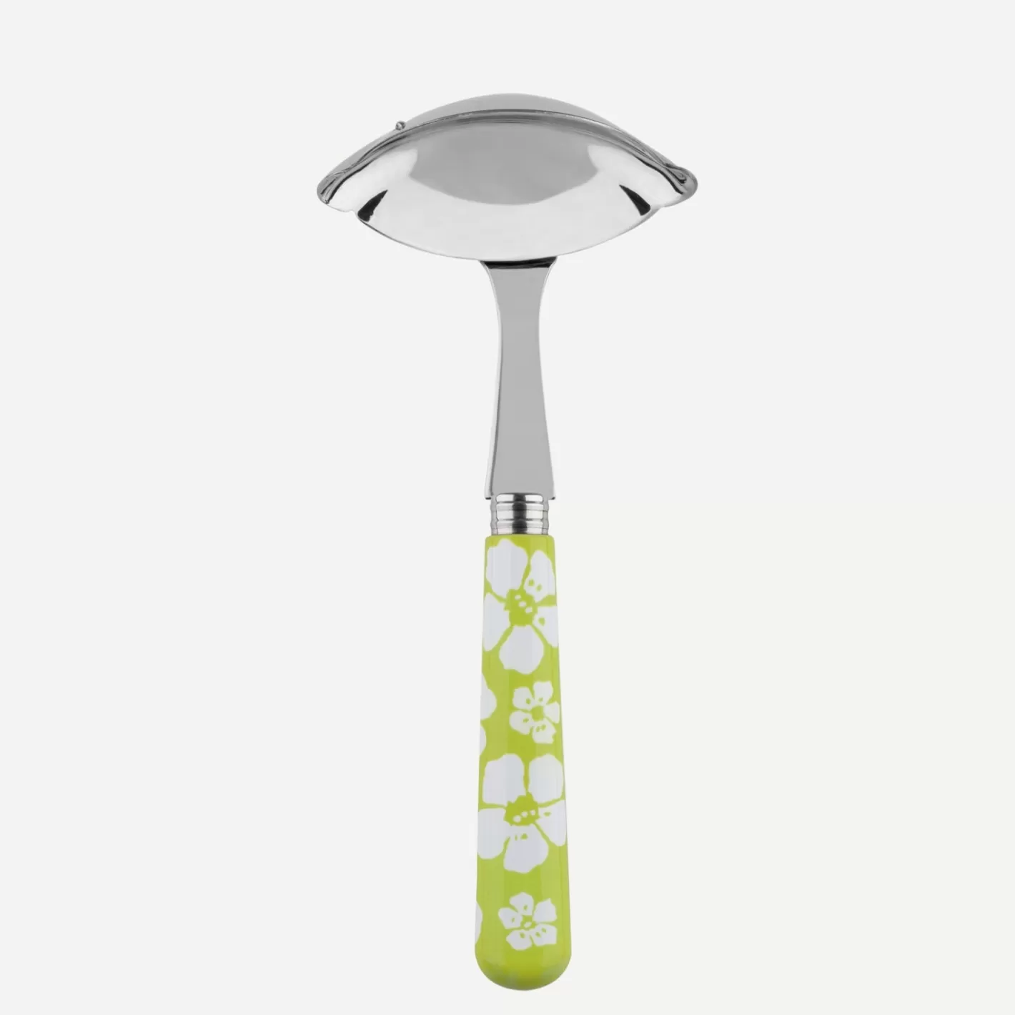 Sabre Paris Gravy Ladle>Hawaiian Flower, Lime