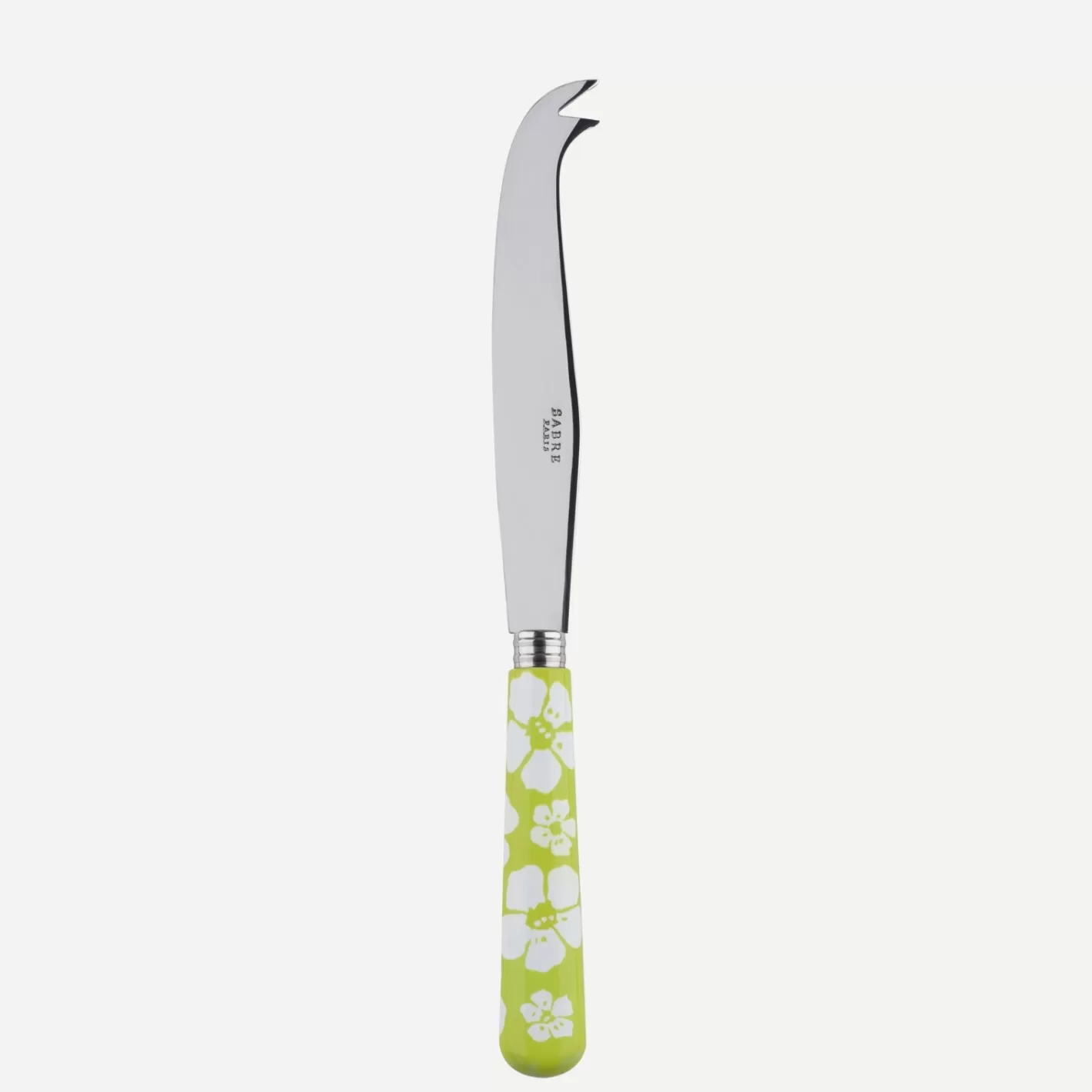 Sabre Paris Cheese Knife>Hawaiian Flower, Lime