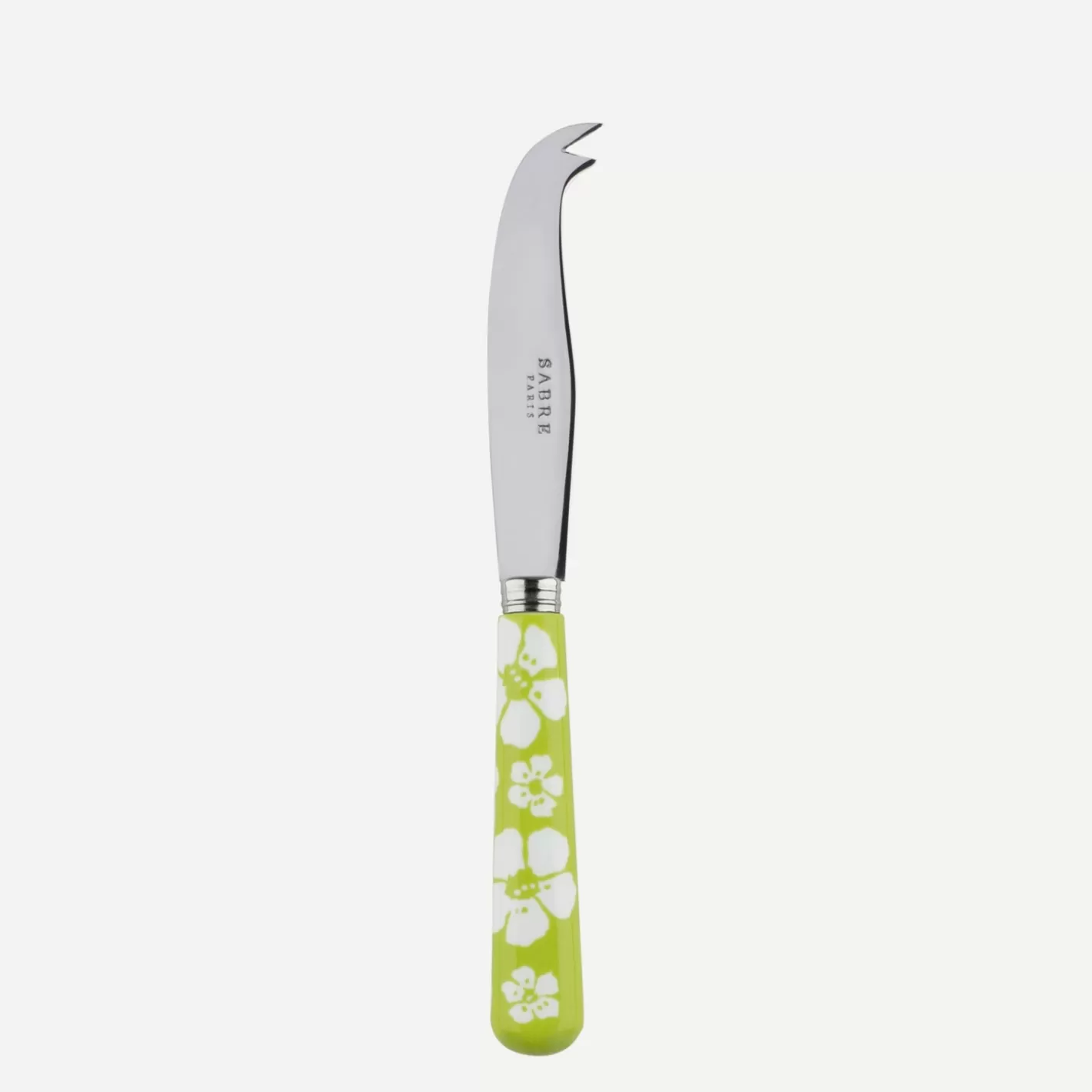 Sabre Paris Cheese Knife>Hawaiian Flower, Lime